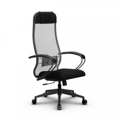 Офисное кресло МЕТТА Комплект 11, Основание 17832 Светло-серый Black