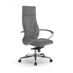 Кресло руководителя Мetta L 1m 46/K Infinity Easy Clean MPES Комплект 3 Серое