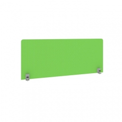 Экран тканевый для стола L1200мм Metal System Б.ТЭКР-2 Зеленый
